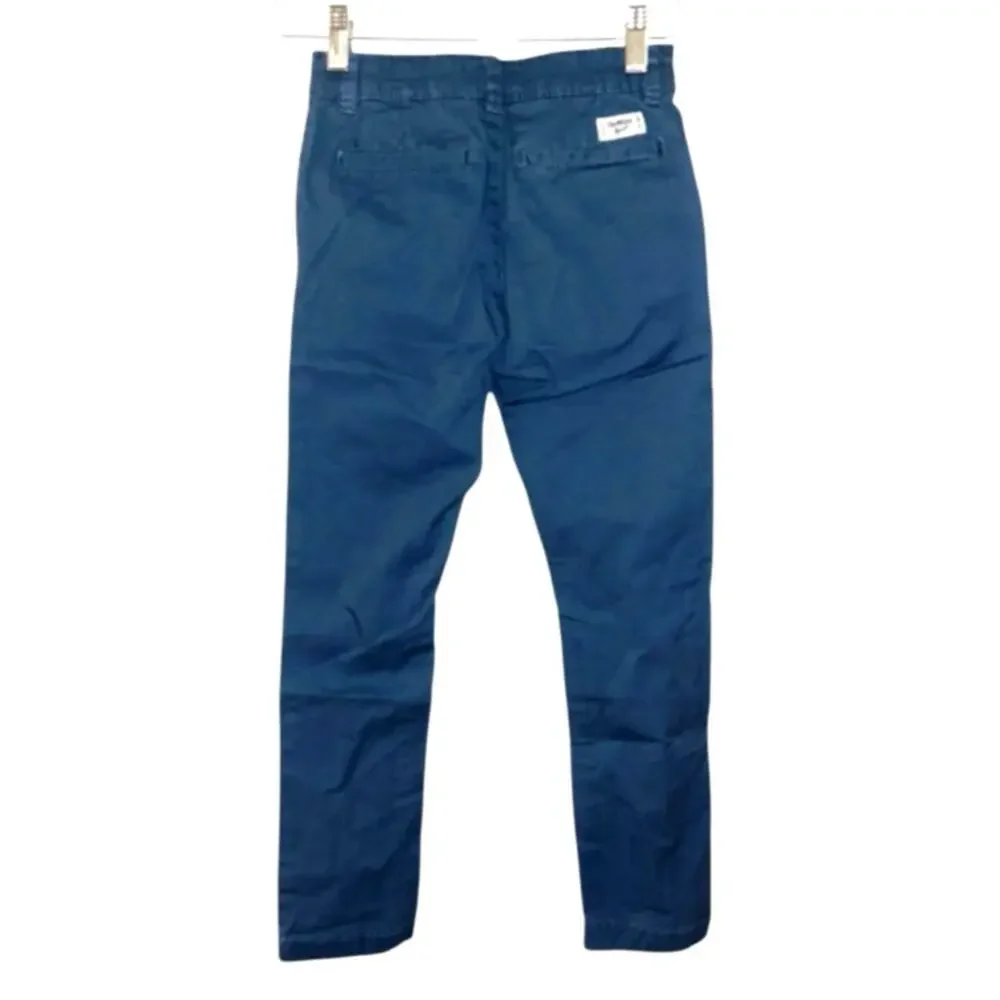 OSHKOSH B'GOSH NWOT Boys Slim Stretch Chino Pants Flat-Front Pants Blue 7